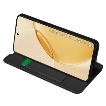 Калъф за Realme 16 Pro+ - Magskin Book - Techsuit - Черен