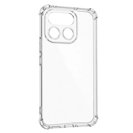 Калъф за Realme 16 Pro - Shockproof Clear Silicone - Techsuit - Прозрачен