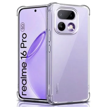Калъф за Realme 16 Pro - Shockproof Clear Silicone - Techsuit - Прозрачен
