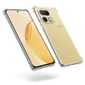 Калъф за Realme 16 Pro+ - Shockproof Clear Silicone - Techsuit - Прозрачен