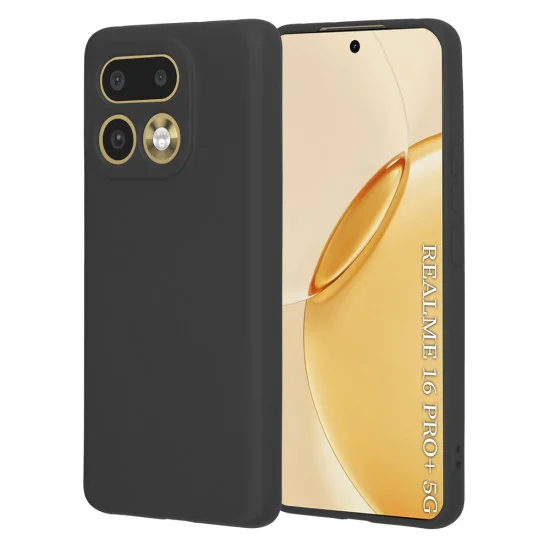 Калъф за Realme 16 Pro+ - SoftFlex - Techsuit - Черен