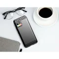 Калъф за Realme 8 4G / 8 Pro 4G - Carbon Silicone - Черен