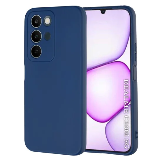 Калъф за Realme C100 5G - SoftFlex - Techsuit - Син