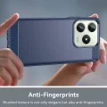 Калъф за Realme C61 / Realme C63 - Carbon Silicone - Blue