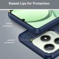 Калъф за Realme C61 / Realme C63 - Carbon Silicone - Blue