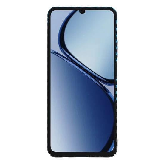 Калъф за Realme C61 / Realme C63 - Carbonite FiberShell - Blue Pulse