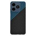 Калъф за Realme C61 / Realme C63 - Carbonite FiberShell - Blue Pulse