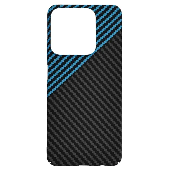 Калъф за Realme C61 / Realme C63 - Carbonite FiberShell - Blue Pulse