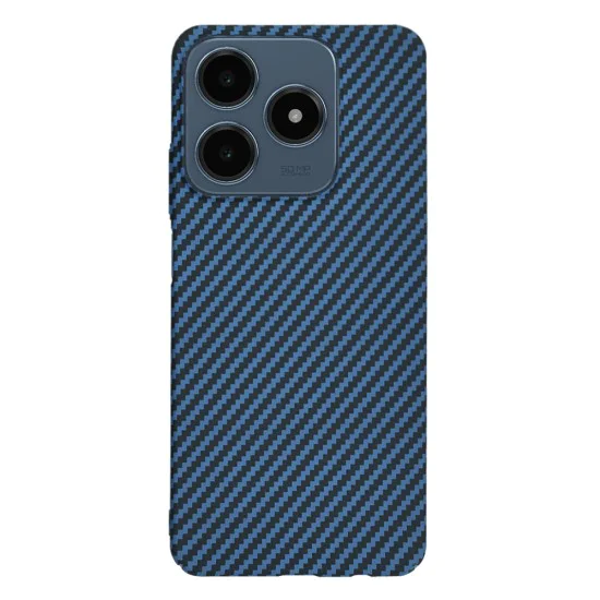 Калъф за Realme C61 / Realme C63 - Carbonite FiberShell - Cyan