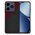 Калъф за Realme C61 / Realme C63 - Carbonite FiberShell - Red Vortex