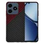 Калъф за Realme C61 / Realme C63 - Carbonite FiberShell - Red Vortex