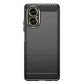Калъф за Realme C67 4G - Carbon Silicone - Черен