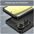 Калъф за Realme C67 4G - Carbon Silicone - Черен