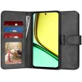 Калъф за Realme C67 4G - Дневник - Черен