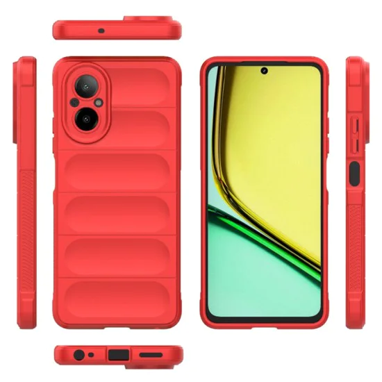 Калъф за Realme C67 4G - Magic Shield - Червен