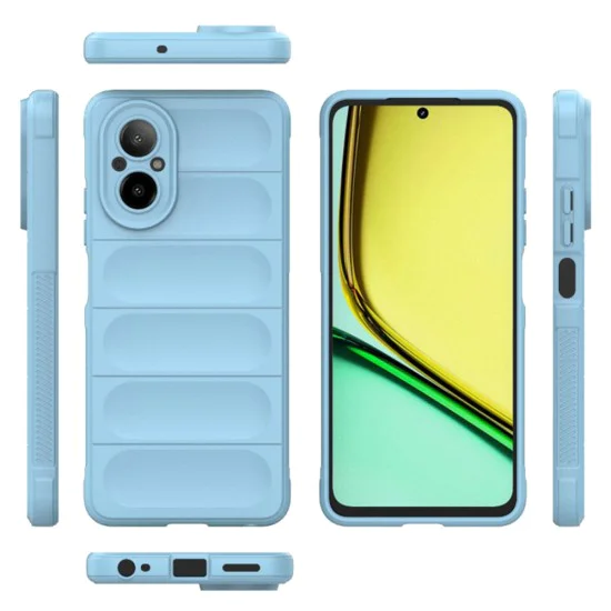 Калъф за Realme C67 4G - Magic Shield - Син
