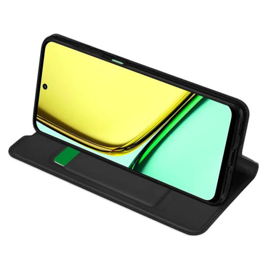 Калъф за Realme C67 4G - Magskin Book - Черен