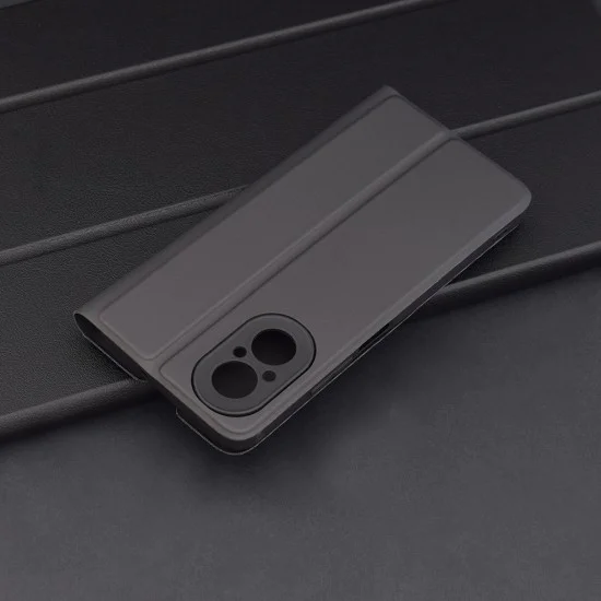 Калъф за Realme C67 4G - Magskin Book - Черен