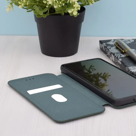 Калъф за Realme C67 4G - Techsuit - Safe Wallet Plus - Зелен