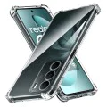 Калъф за Realme C71 - Techsuit - Удароустойчив Clear Silicone - Прозрачен