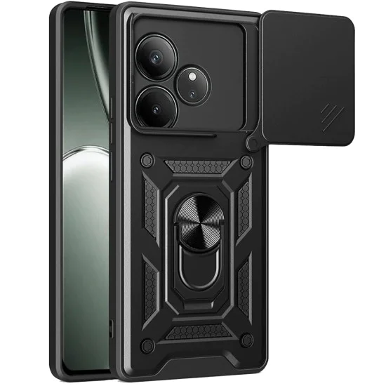 Калъф за Realme GT 6 / GT 6T - CamShield Series - черен