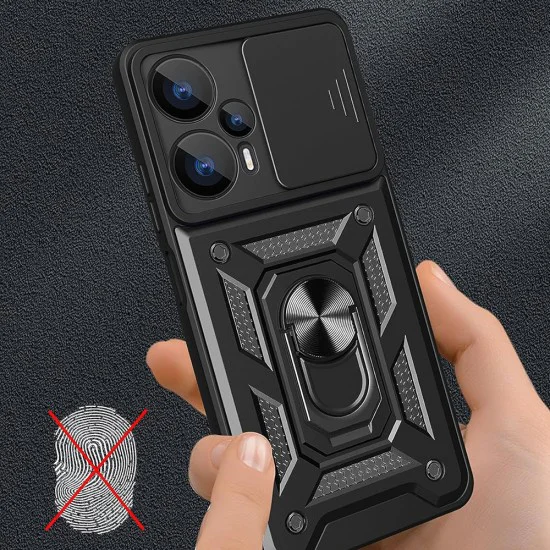 Калъф за Realme GT 6 / GT 6T - CamShield Series - черен