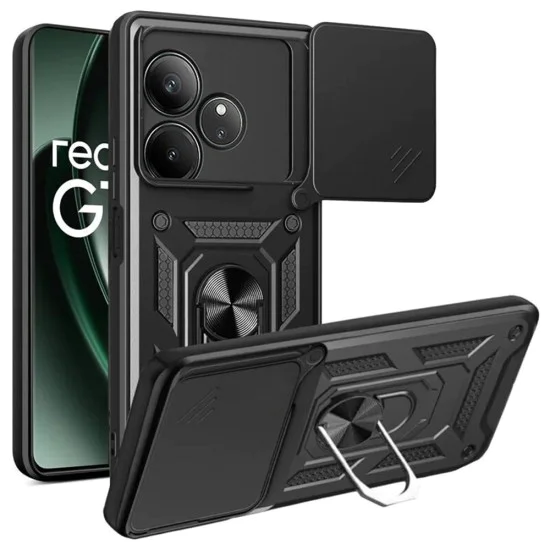 Калъф за Realme GT 6 / GT 6T - CamShield Series - черен