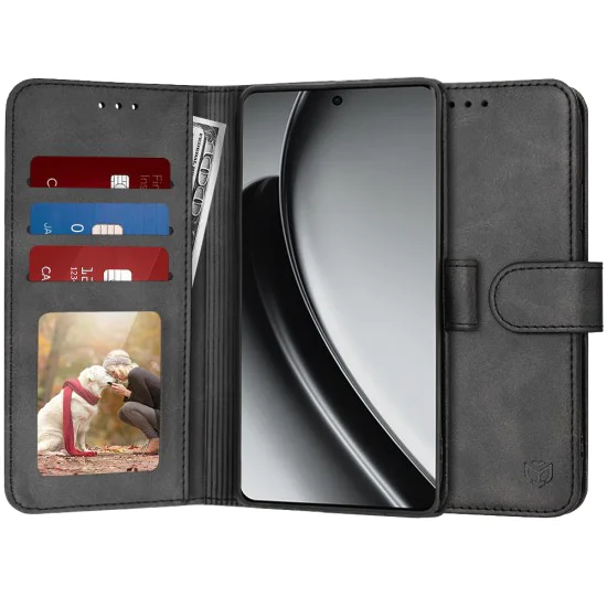 Калъф за Realme GT 6 / GT 6T - Diary Book - Черен