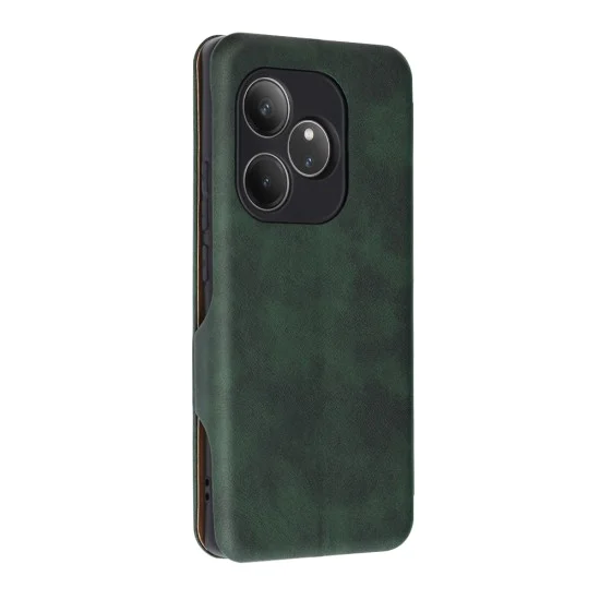 Калъф за Realme GT 6 / GT 6T - Safe Wallet Plus - Зелен