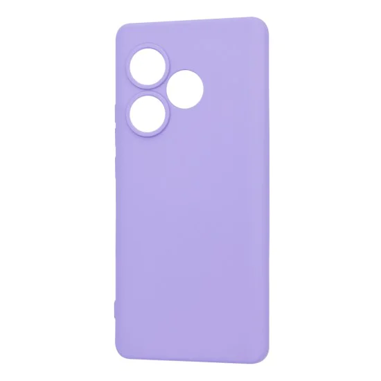 Калъф за Realme GT 6 / GT 6T - SoftFlex - Светло лилав
