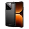Калъф за Realme GT 7 Pro - Carbon Silicone - Черен