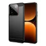 Калъф за Realme GT 7 Pro - Carbon Silicone - Черен