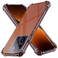 Калъф за Realme GT 7 Pro - Techsuit - Удароустойчив Clear Silicone - Опушено Черен
