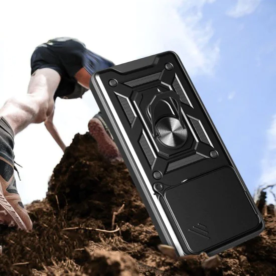 Калъф за Realme GT 7 - Techsuit - CamShield Series - Черен