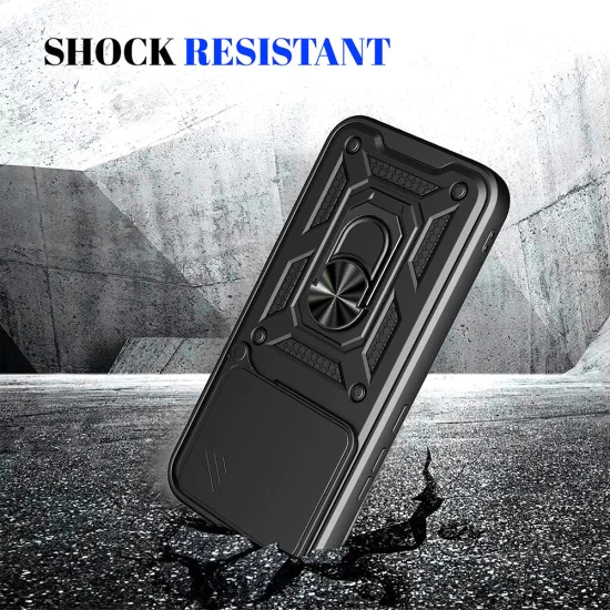 Калъф за Realme GT 8 Pro - CamShield Series - Techsuit - Черен