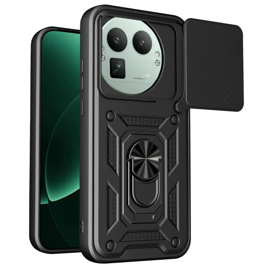 Калъф за Realme GT 8 Pro - CamShield Series - Techsuit - Черен