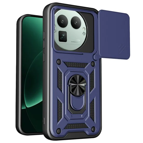 Калъф за Realme GT 8 Pro - CamShield Series - Techsuit - Син