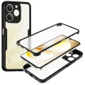 Калъф за Realme Note 70T - Techsuit ColorVerse 360 Series + Протектор - Черен