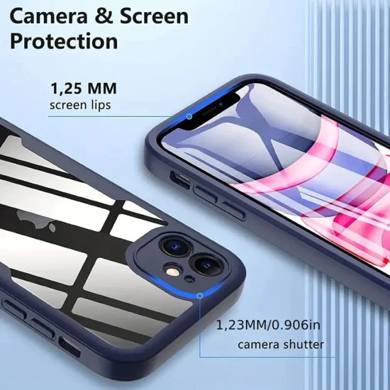 Калъф за Realme Note 70T - Techsuit ColorVerse 360 Series + Протектор - Син