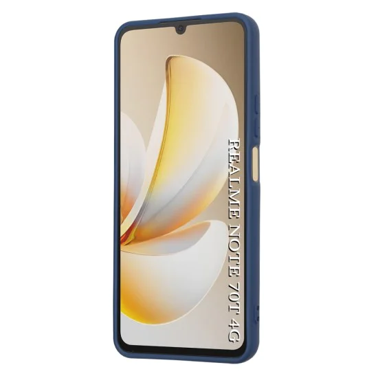 Калъф за Realme Note 70T - Techsuit SoftFlex - Тъмносин
