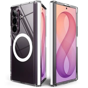 Калъф Ringke Fusion Flap Magnetic - Samsung Galaxy Z Fold8 Ultra - Прозрачен