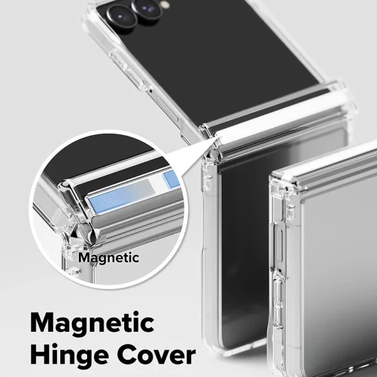 Калъф Ringke Fusion Flap - Samsung Galaxy Z Flip8 - Прозрачен