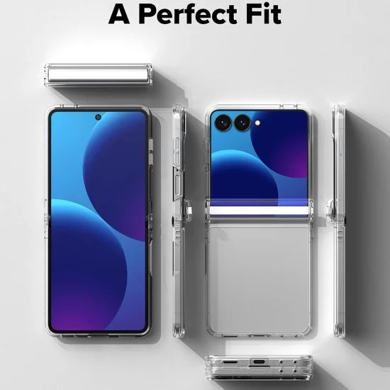 Калъф Ringke Fusion Flap - Samsung Galaxy Z Flip8 - Прозрачен
