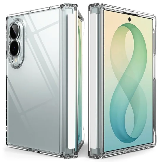 Калъф Ringke Fusion Flap - Samsung Galaxy Z Fold8 - Прозрачен