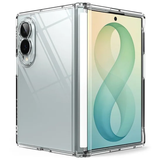 Калъф Ringke Fusion Flap - Samsung Galaxy Z Fold8 - Прозрачен