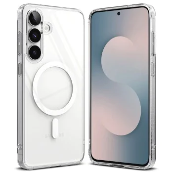 Калъф – Ringke Fusion MagSafe – Samsung Galaxy S25 FE – Прозрачен