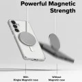 Калъф – Ringke Fusion MagSafe – Samsung Galaxy S25 FE – Прозрачен