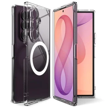 Калъф Ringke Fusion Magnetic - Samsung Galaxy Z Fold8 Ultra - Прозрачен