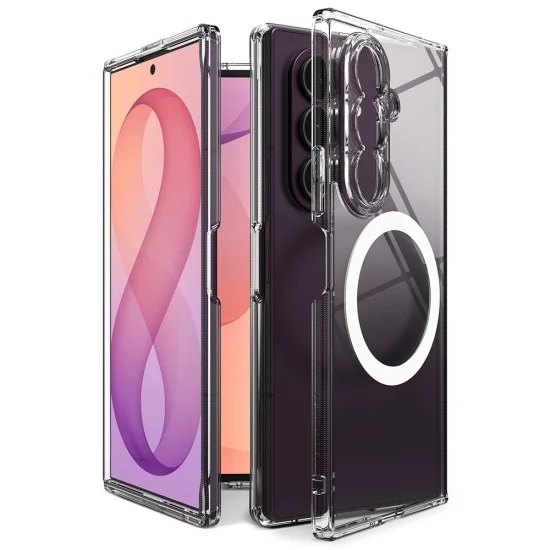 Калъф Ringke Fusion Magnetic - Samsung Galaxy Z Fold8 Ultra - Прозрачен