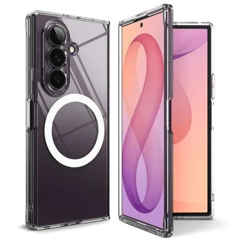 Калъф Ringke Fusion Magnetic - Samsung Galaxy Z Fold8 Ultra - Прозрачен